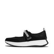 FitFlop x Song Hye Kyo<br>F-MODE Flow Crystal-Strap Quilted Mary Janes