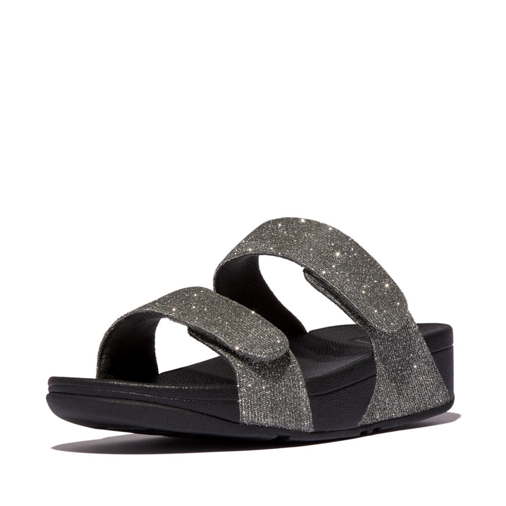 LULU Adjustable Shimmerlux Slides