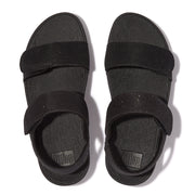LULU Adjustable Shimmerlux Back-Strap Sandals