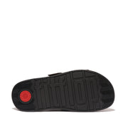 GEN-FF Buckle Two-Bar Leather Slides