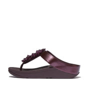 FINO Bauble-Bead Toe-Post Sandals