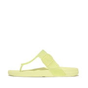 IQUSHION Translucent Adjustable Buckle Flip-Flops