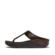 FINO Glitterdust Metallic Toe-Post Sandals