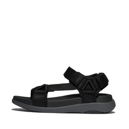 F-MODE Go Mens Adjustable Webbing Back-Strap Sandals