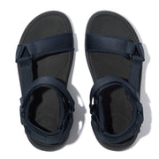 F-MODE Go Mens Adjustable Webbing Back-Strap Sandals