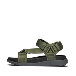 F-MODE Go Mens Adjustable Webbing Back-Strap Sandals