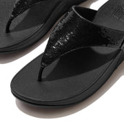 LULU Sequin Toe-Post Sandals