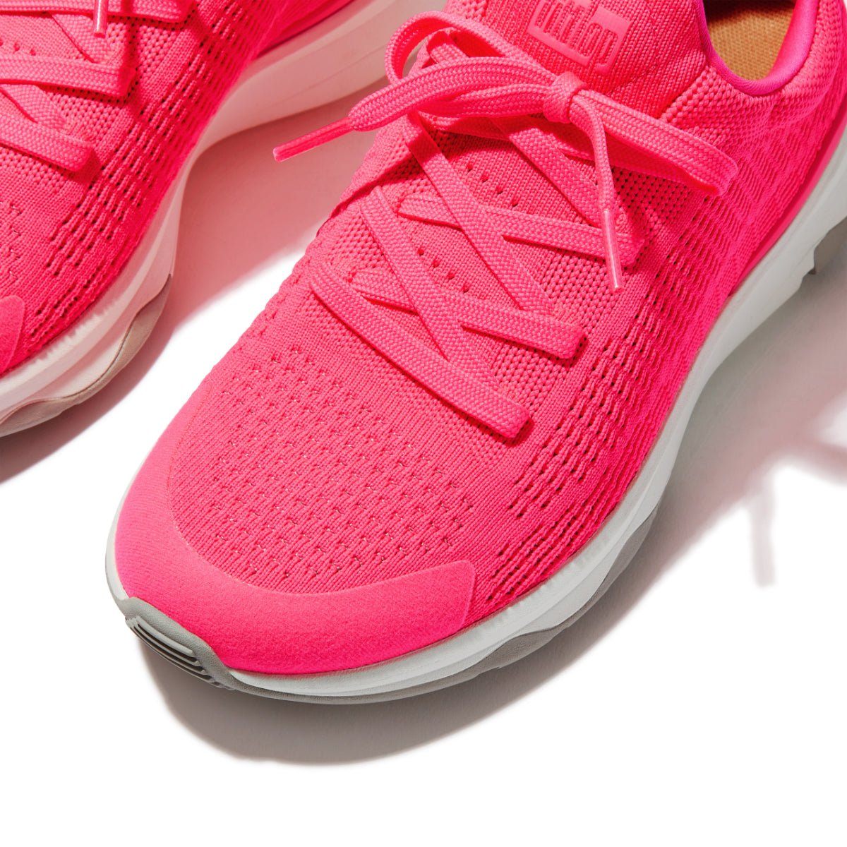 FitFlop VITAMIN FFX Neon Reflective Knit Sports Sneakers Pop Pink FS2 A38 Fitflop Malaysia
