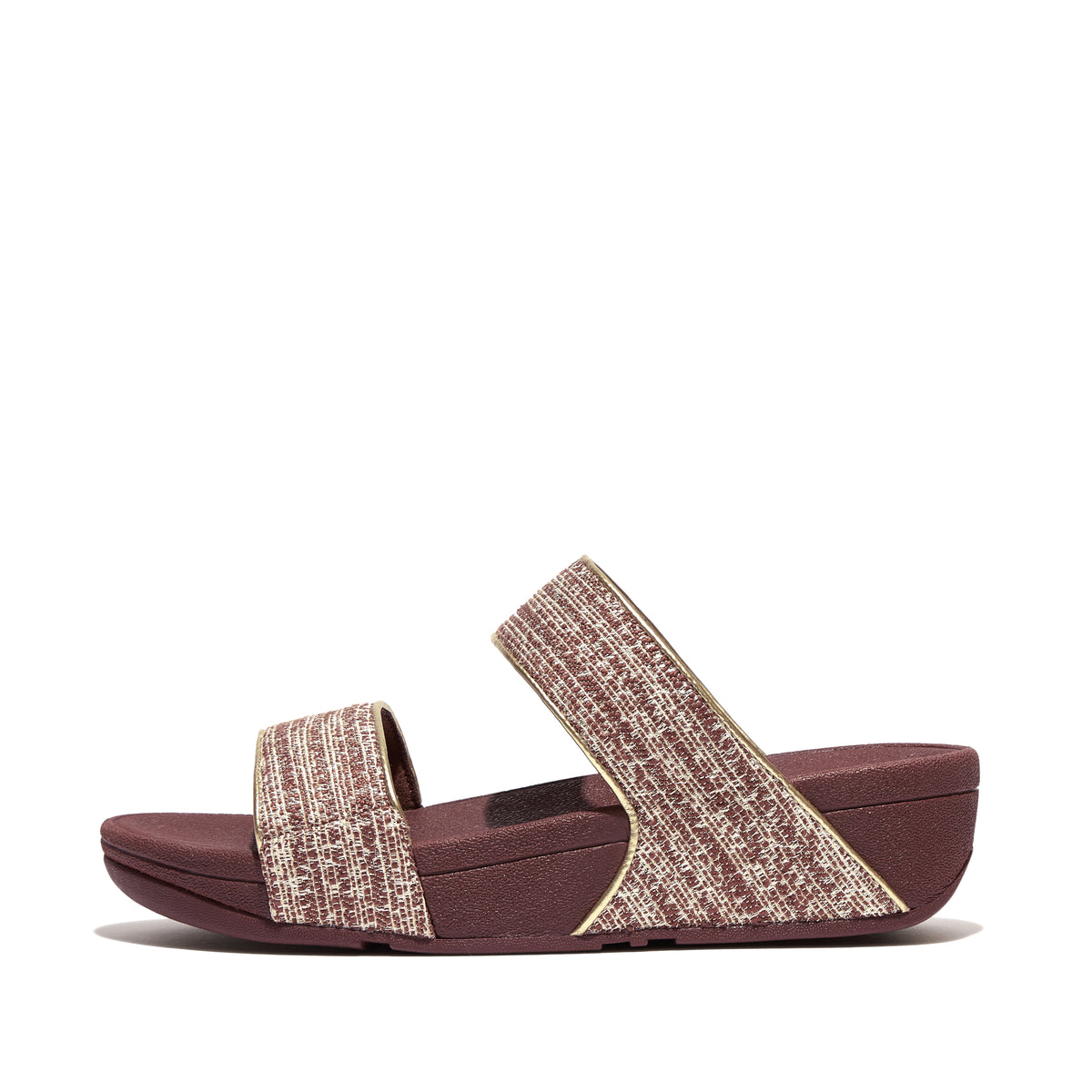 LULU Shimmerweave Slides - Main Image