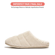 [IMPERFECT PAIR] CHRISSIE Biofleece-Lined Corduroy Slippers
