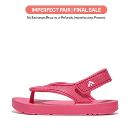 IQUSHION Kids Toddler Ergonomic Back-Strap Flip-Flops