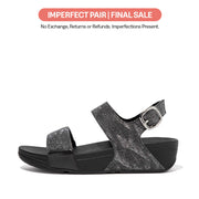 [IMPERFECT PAIR] LULU Glitz Back-Strap Sandals