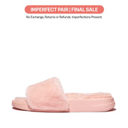 [IMPERFECT PAIR] IQUSHION Shearling Slides