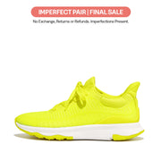 [IMPERFECT PAIR] VITAMIN FFX Glow-In-The-Dark Knit Sports Trainers