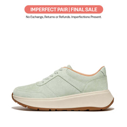 F-MODE Suede Flatform Trainers