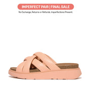 [IMPERFECT PAIR] GEN-FF Padded-Strap Leather Slides