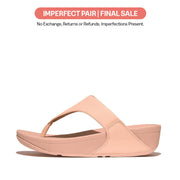 [IMPERFECT PAIR] LULU Leather Toe-Post Sandals