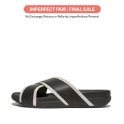 SURFER Webbing/Leather Cross Slides