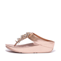 RUMBA Beaded Toe-Post Sandals
