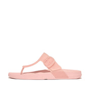 IQUSHION Translucent Adjustable Buckle Flip-Flops