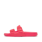 IQUSHION Translucent Two-Bar Buckle Slides
