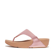 LULU Shimmerlux Toe-Post Sandals
