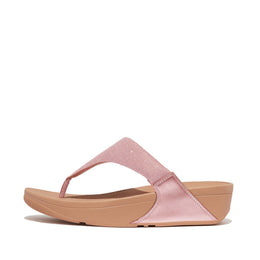 LULU Shimmerlux Toe-Post Sandals