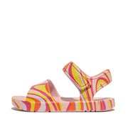 IQUSHION Kids Toddler Swirly Back-Strap Sandals