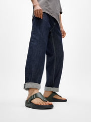 TRAKK II Mens Leather Toe-Post Sandals