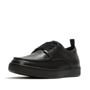 CRAFT-Q Mens Leather Moc Derby Shoes