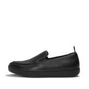 CRAFT-Q Mens Leather Moc Loafers