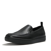 CRAFT-Q Mens Leather Moc Loafers