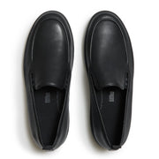 CRAFT-Q Mens Leather Moc Loafers