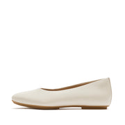 DELICATO High-Cut Soft-Leather Ballerinas
