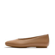 DELICATO High-Cut Soft-Leather Ballerinas