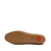 DELICATO High-Cut Soft-Leather Ballerinas