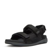F-MODE Go Mens Adjustable Padded-Webbing Back-Strap Sandals