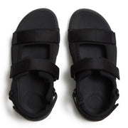 F-MODE Go Mens Adjustable Padded-Webbing Back-Strap Sandals