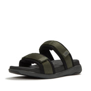 F-MODE Go Mens Adjustable Padded-Webbing Two-Bar Slides