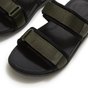 F-MODE Go Mens Adjustable Padded-Webbing Two-Bar Slides