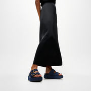 GEN-FF Max Buckle Two-Bar Denim Slides