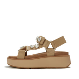 GEN-FF Max Ultra-Jewel Leather Back-Strap Sandals