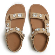 GEN-FF Max Ultra-Jewel Leather Back-Strap Sandals