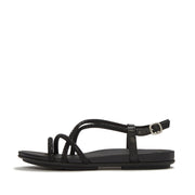 GRACIE Crystal Strappy Back-Strap Sandals