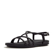 GRACIE Leather Strappy Back-Strap Sandals