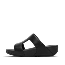 LULU Leather H-Bar Slides