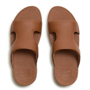 LULU Leather H-Bar Slides