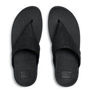 LULU Shimmerglitz Toe-Post Sandals