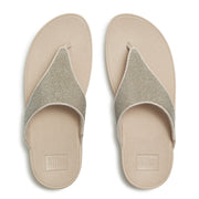 LULU Shimmerglitz Toe-Post Sandals