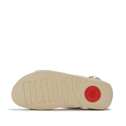 LULU Ultra-Jewel Metallic Back-Strap Sandals